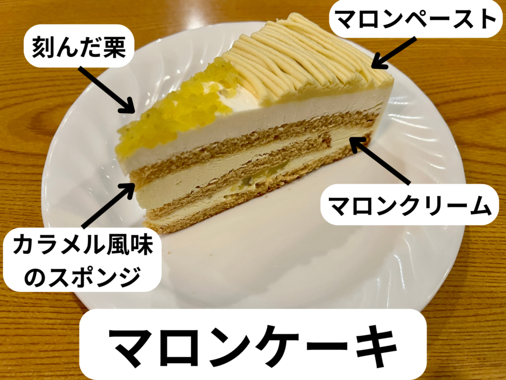 マロンケーキ